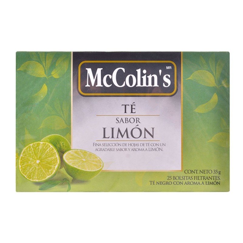 McColins Lemon Flavor Tea (Te Sabor Limon) - McCollins